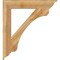 Ekena Millwork Legacy Traditional Rough Sawn Bracket, Western Red Cedar, 6"W x 40"D x 44"H BKT06X40X44LEC01RWR - alternate 3